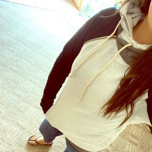 Ampersand Ave double hood hoodie